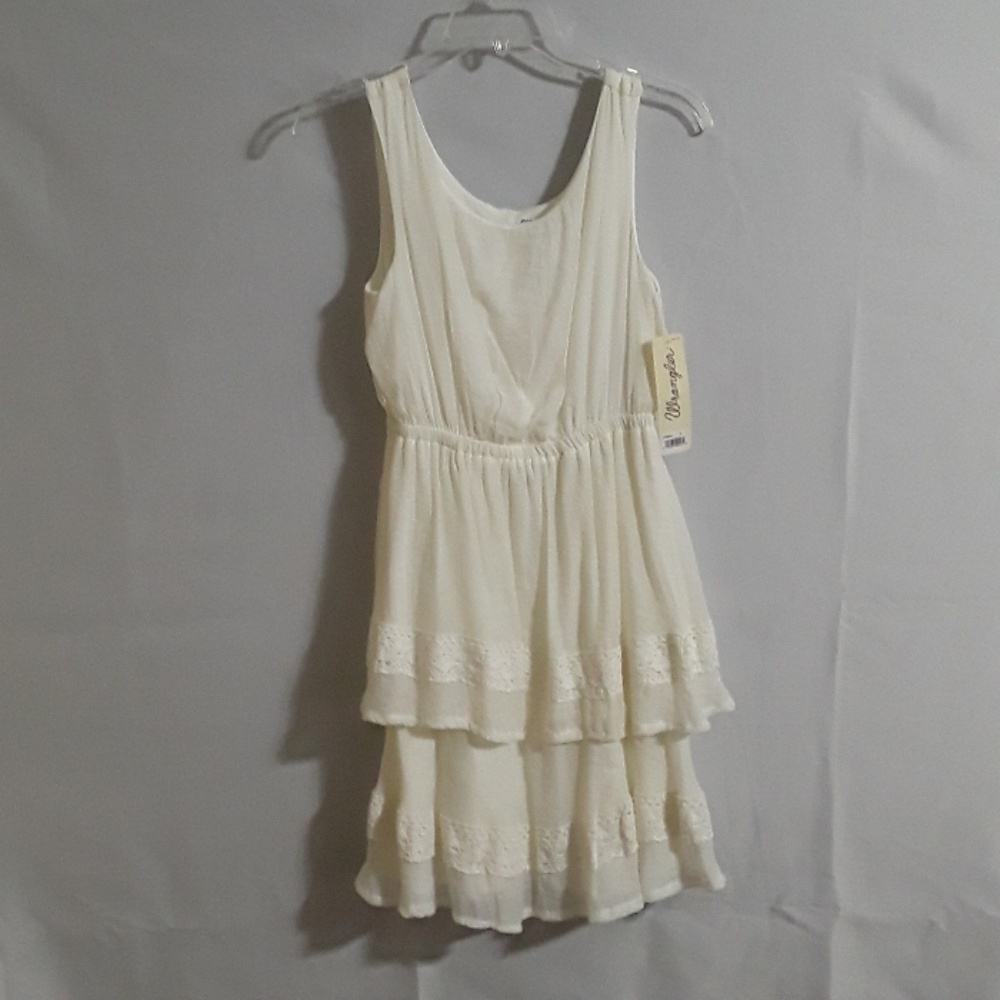 NWT Wrangler Sun Dress with Lace Detail